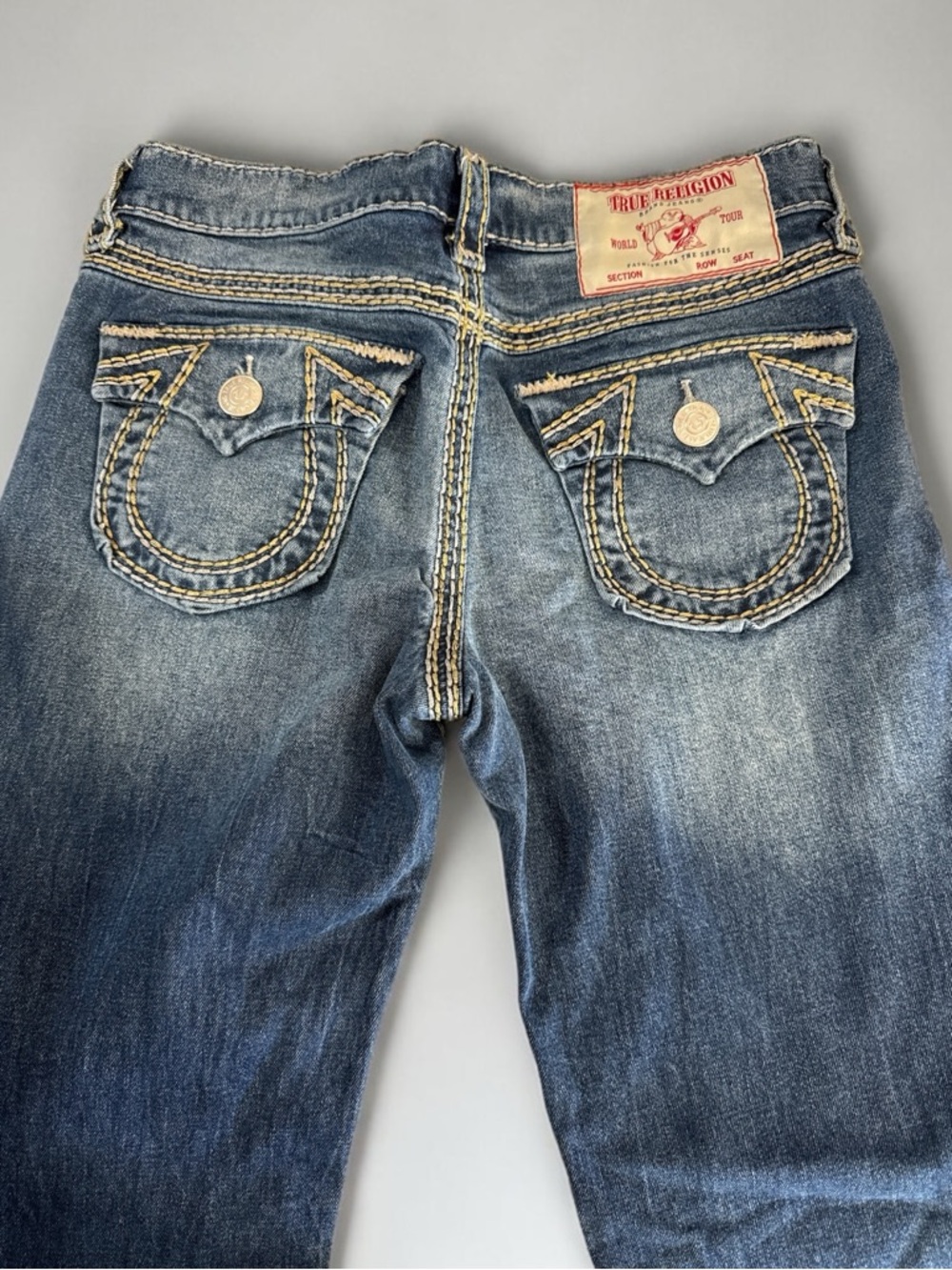 👖True Religion Women's Ricki Super Relaxed Straight Jeans - Size 28